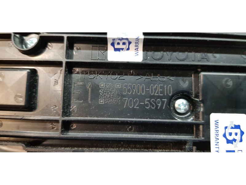 Recambio de mando climatizador para toyota corolla (e21) hybrid active referencia OEM IAM 5590002E10  