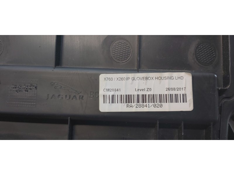 Recambio de guantera para jaguar xf r-sport awd referencia OEM IAM T2H21764PVJ  