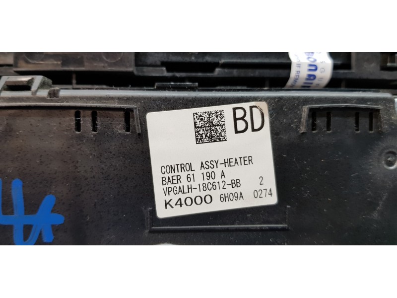 Recambio de mando climatizador para mazda 3 lim. () luxury referencia OEM IAM BAER61190A  