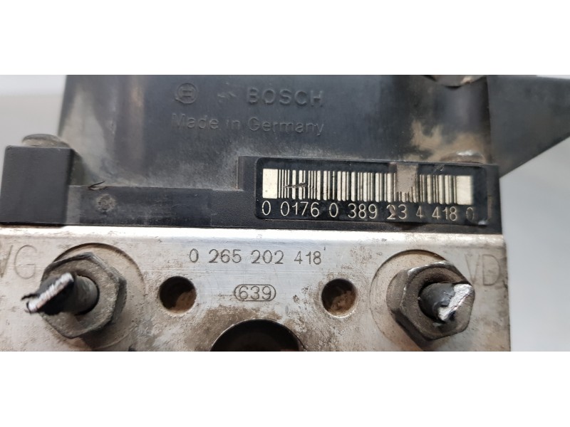 Recambio de abs para peugeot 607 (s1) pack referencia OEM IAM 9632833580 0265202418 