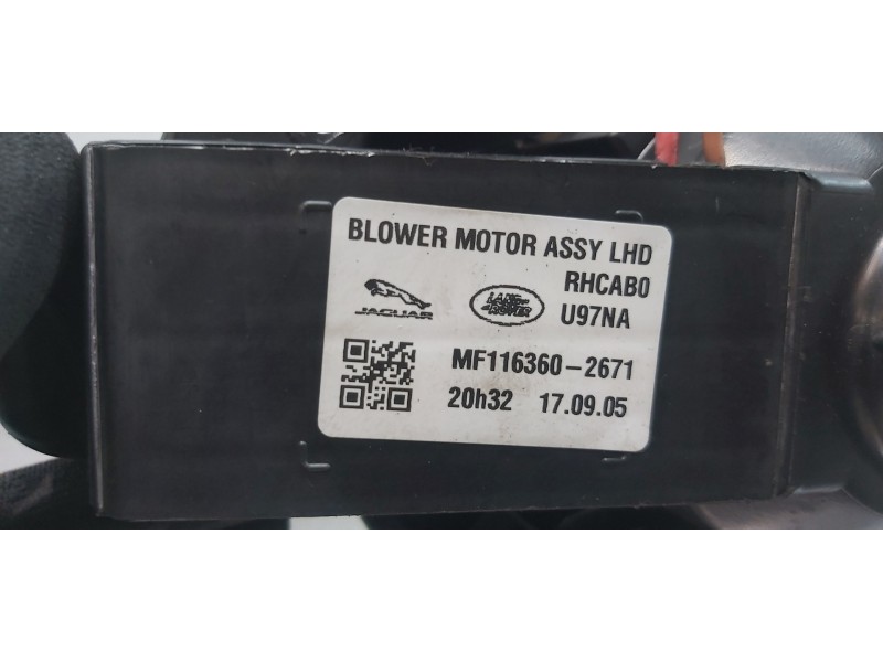 Recambio de motor calefaccion para jaguar xf r-sport awd referencia OEM IAM MF1163602671  