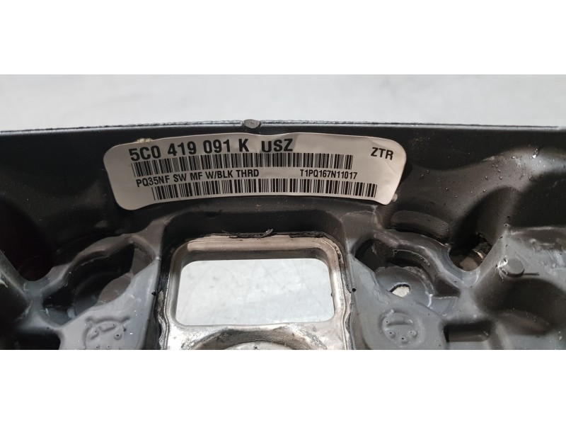Recambio de volante para volkswagen jetta (162) sport referencia OEM IAM 5C0419091K   Recambio de volante para volkswagen jetta (162) sport referencia OEM IAM 5C0419091K