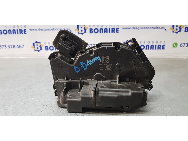 Recambio de cerradura puerta delantera derecha para volkswagen caddy furgón/kombi furgón bmt referencia OEM IAM 5TB837016A   Recambio de cerradura puerta delantera derecha para volkswagen caddy furgón/kombi furgón bmt referencia OEM IAM 5TB837016A