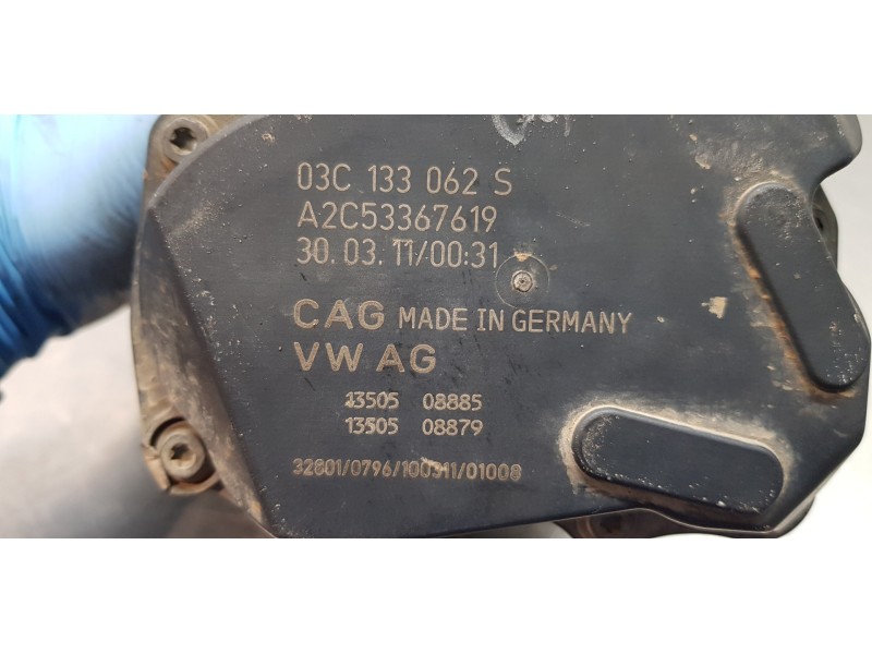 Recambio de caja mariposa para audi a1 (8x) attraction referencia OEM IAM 03C133062S A2C53367619 