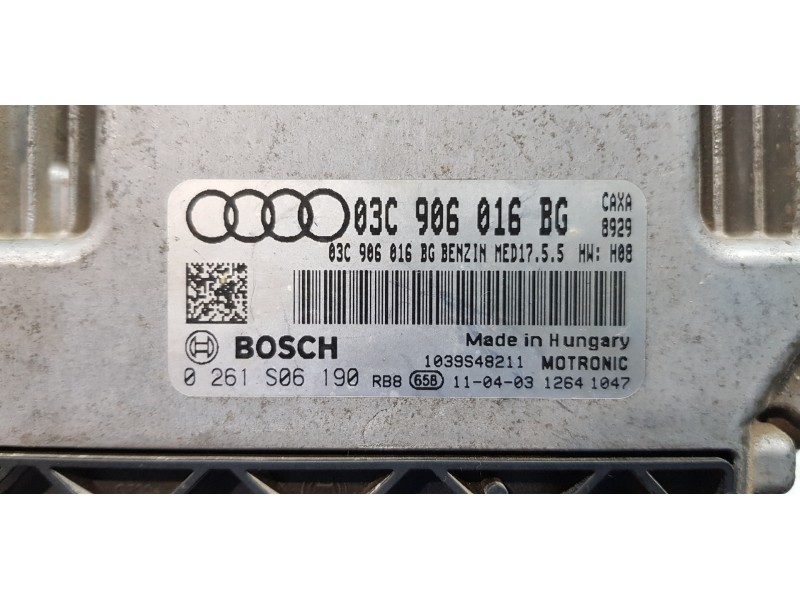 Recambio de centralita motor uce para audi a1 (8x) attraction referencia OEM IAM 03C906016BG 0261S06190 
