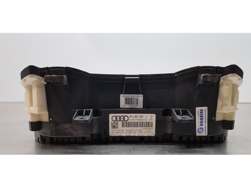 Recambio de cuadro instrumentos para audi a1 (8x) attraction referencia OEM IAM 8X0920930   Recambio de cuadro instrumentos para audi a1 (8x) attraction referencia OEM IAM 8X0920930