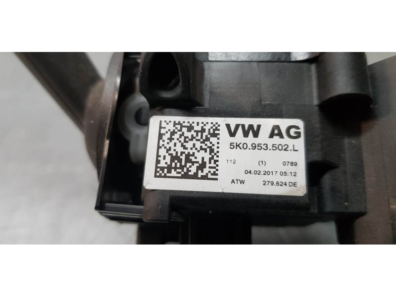 Recambio de mando multifuncion para volkswagen caddy furgón/kombi furgón bmt referencia OEM IAM 5K0953521FT   Recambio de mando multifuncion para volkswagen caddy furgón/kombi furgón bmt referencia OEM IAM 5K0953521FT