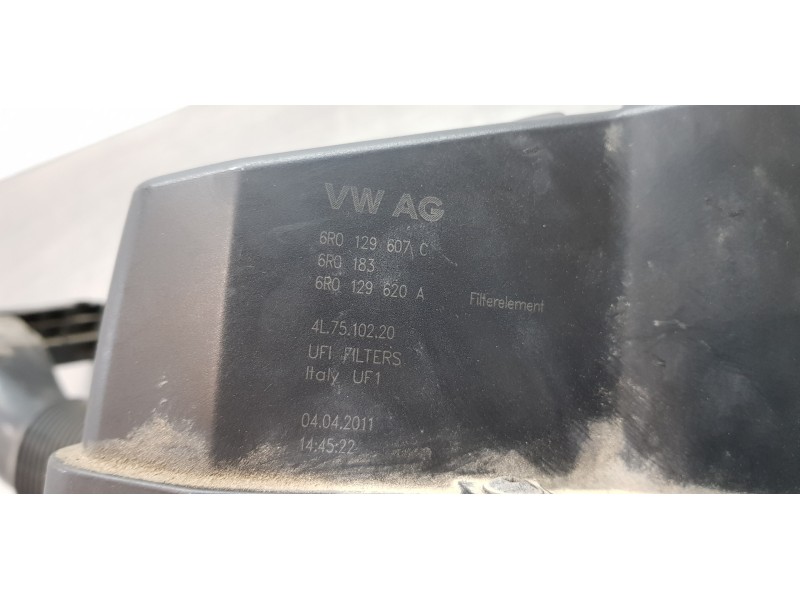 Recambio de filtro aire para audi a1 (8x) attraction referencia OEM IAM 6R0129607C  