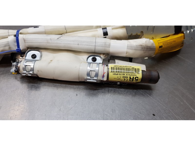 Recambio de airbag cortina delantero derecho para toyota verso advance referencia OEM IAM 621700F031   Recambio de airbag cortina delantero derecho para toyota verso advance referencia OEM IAM 621700F031