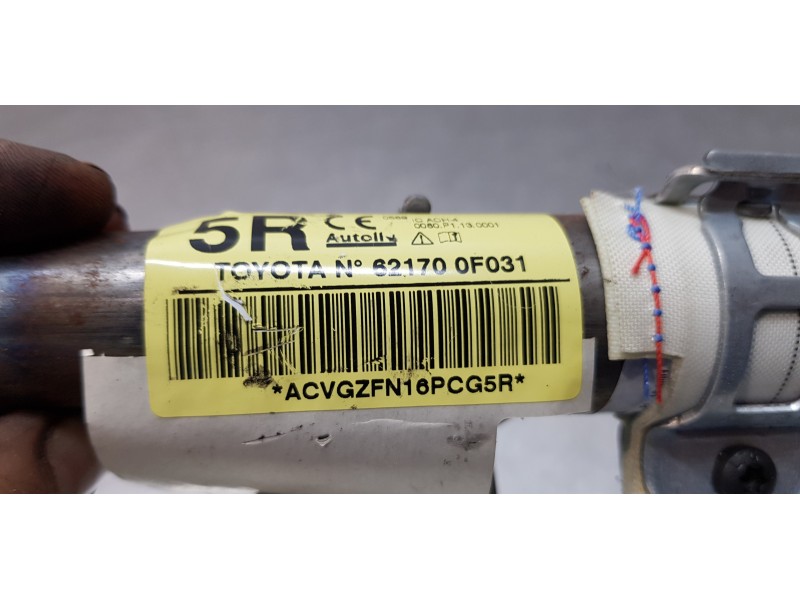 Recambio de airbag cortina delantero derecho para toyota verso advance referencia OEM IAM 621700F031   Recambio de airbag cortina delantero derecho para toyota verso advance referencia OEM IAM 621700F031