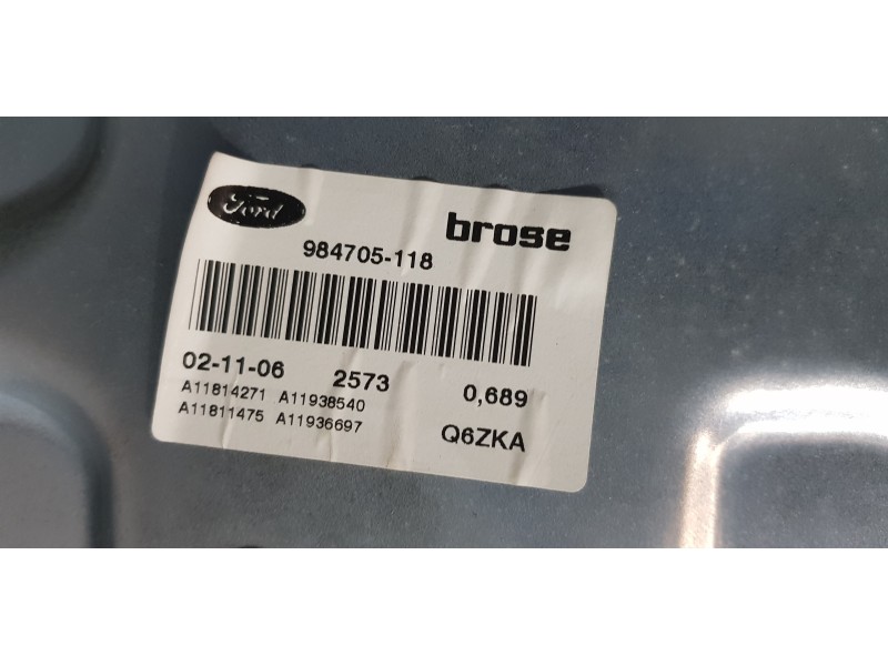 Recambio de elevalunas delantero derecho para ford focus berlina (cap) ambiente (d) referencia OEM IAM 4M51A203A28BJ   Recambio de elevalunas delantero derecho para ford focus berlina (cap) ambiente (d) referencia OEM IAM 4M51A203A28BJ