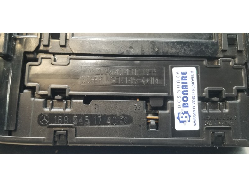 Recambio de caja reles / fusibles para mercedes clase a (w169) a 180 cdi (169.007) referencia OEM IAM 1695451740  