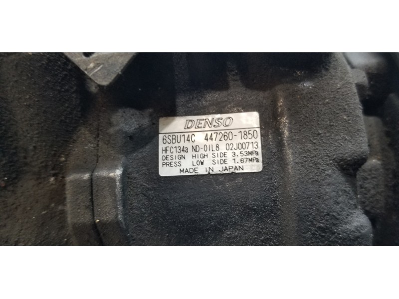 Recambio de compresor aire acondicionado para bmw serie 1 berlina (e81/e87) 118d referencia OEM IAM 64526987862 4472601850  Recambio de compresor aire acondicionado para bmw serie 1 berlina (e81/e87) 118d referencia OEM IAM 64526987862 4472601850