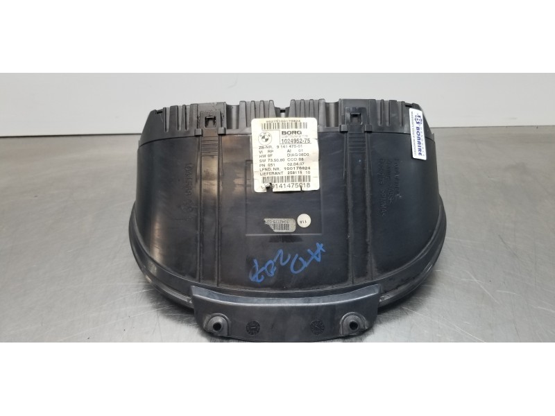 Recambio de cuadro instrumentos para bmw serie 1 berlina (e81/e87) 118d referencia OEM IAM 62109283801 9141475  Recambio de cuadro instrumentos para bmw serie 1 berlina (e81/e87) 118d referencia OEM IAM 62109283801 9141475