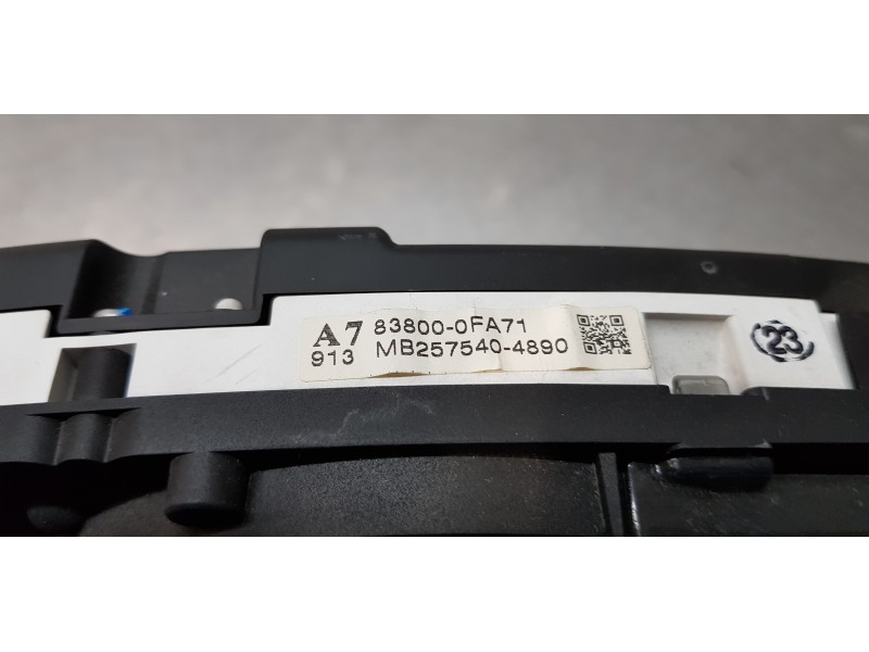 Recambio de cuadro instrumentos para toyota verso advance referencia OEM IAM 838000FA71   Recambio de cuadro instrumentos para toyota verso advance referencia OEM IAM 838000FA71