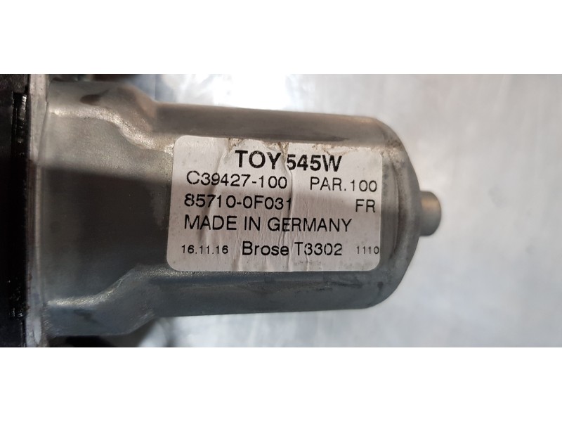 Recambio de elevalunas delantero derecho para toyota verso advance referencia OEM IAM 857100F031  