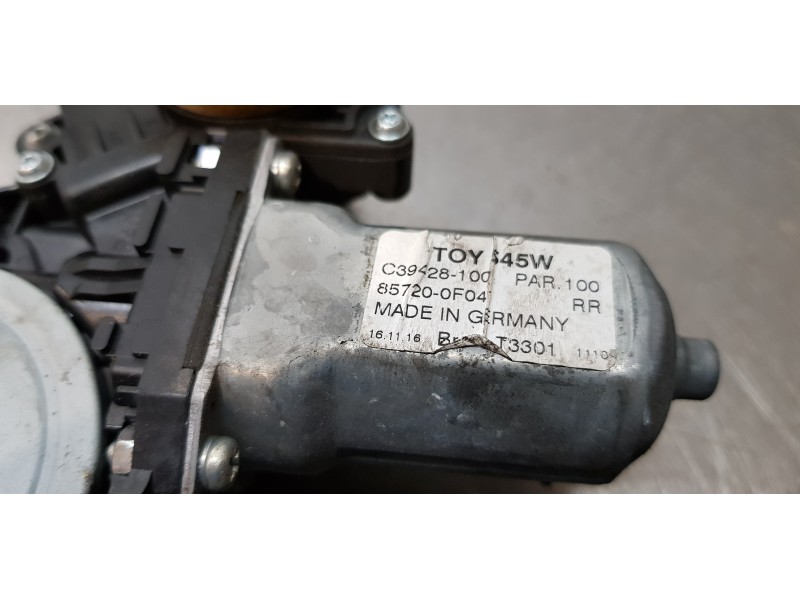Recambio de elevalunas trasero izquierdo para toyota verso advance referencia OEM IAM 857200F04   Recambio de elevalunas trasero izquierdo para toyota verso advance referencia OEM IAM 857200F04