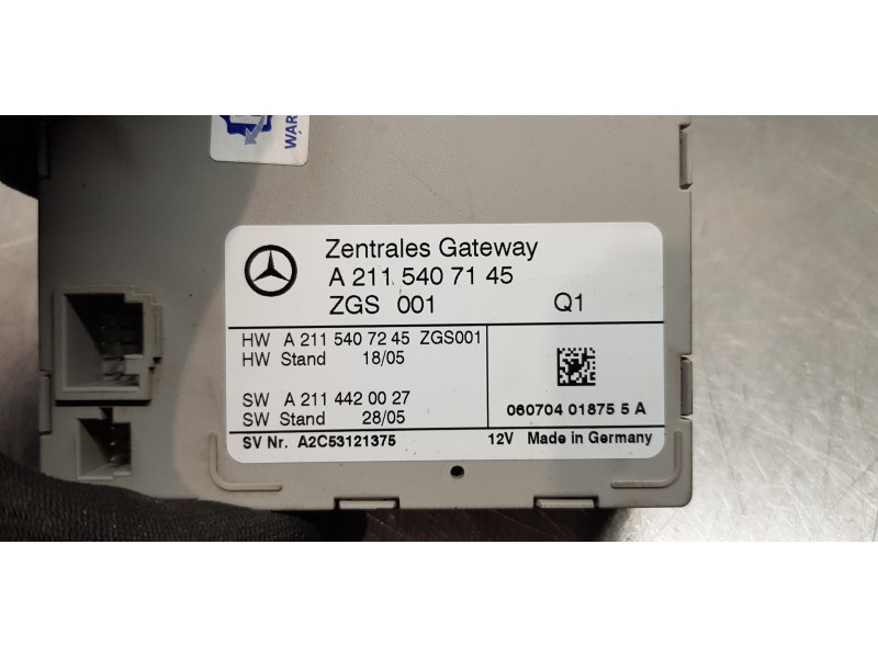 Recambio de modulo electronico para mercedes clase cls (w219) 320 cdi (219.322) referencia OEM IAM A2115407145  