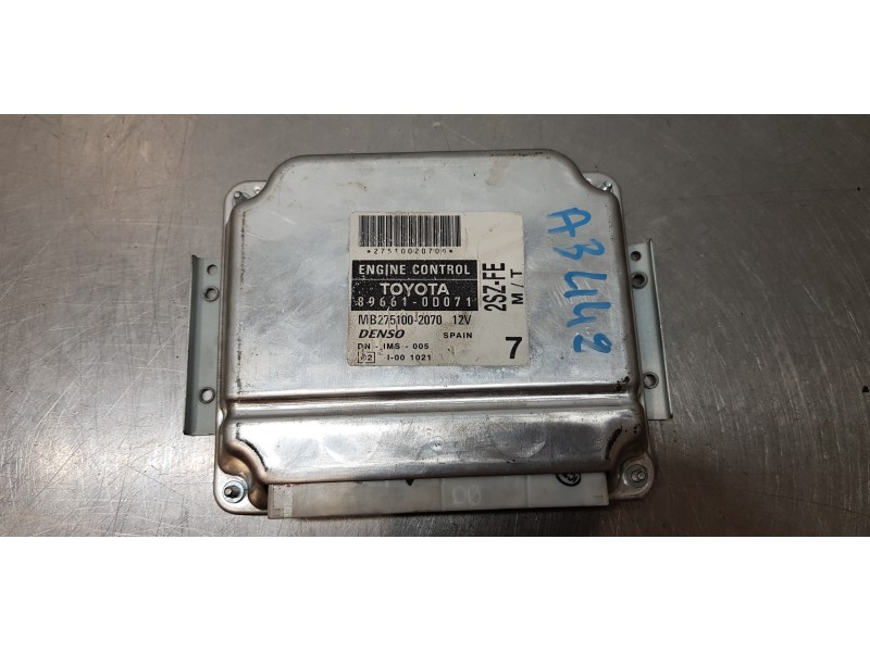 Recambio de centralita motor uce para toyota yaris (ksp9/scp9/nlp9) básico referencia OEM IAM 896610D071   Recambio de centralita motor uce para toyota yaris (ksp9/scp9/nlp9) básico referencia OEM IAM 896610D071