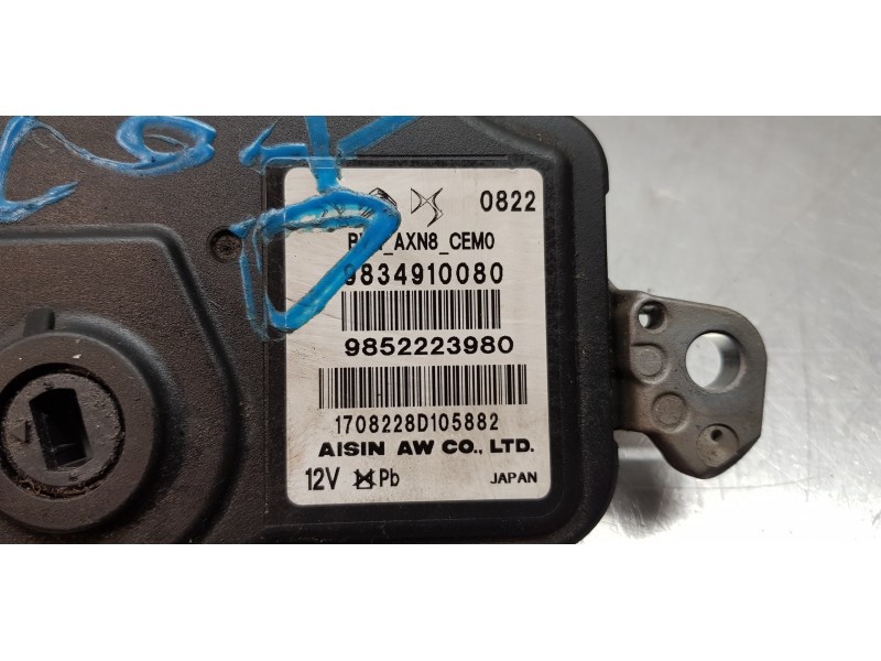 Recambio de centralita cambio automatico para peugeot 2008 (p1) allure referencia OEM IAM 9834910080 9852223980 