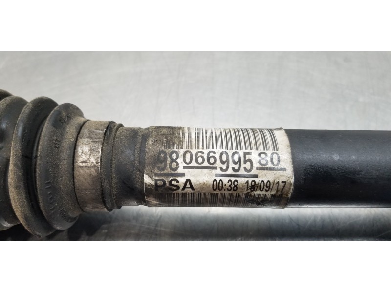 Recambio de transmision delantera derecha para citroen c4 picasso feel referencia OEM IAM 9806699580  