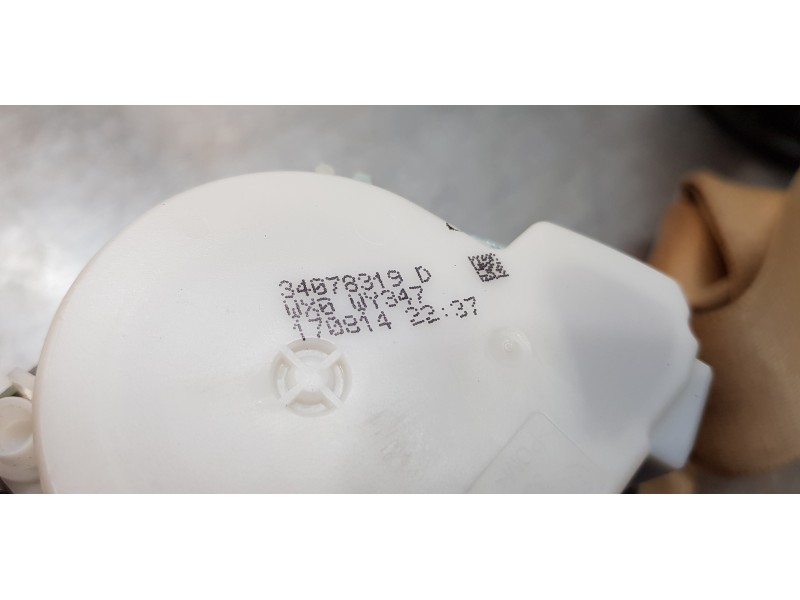 Recambio de cinturon seguridad delantero derecho para bmw serie 3 touring (f31) 318d referencia OEM IAM 34078319  