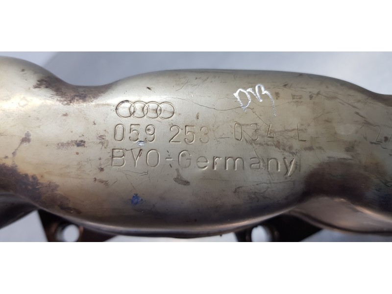 Recambio de salida colector para audi a5 coupe (8t) 2.7 tdi referencia OEM IAM 059253034L   Recambio de salida colector para audi a5 coupe (8t) 2.7 tdi referencia OEM IAM 059253034L