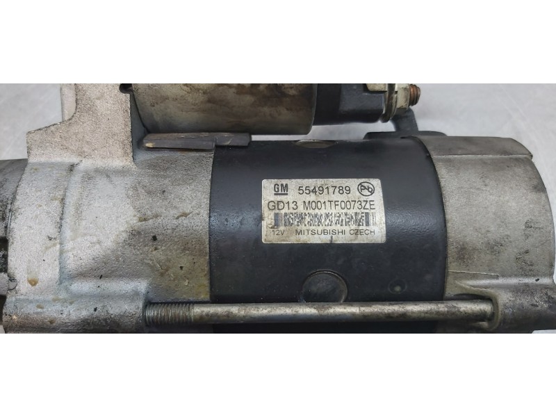 Recambio de motor arranque para opel insignia berlina limousine referencia OEM IAM 55491789   Recambio de motor arranque para opel insignia berlina limousine referencia OEM IAM 55491789