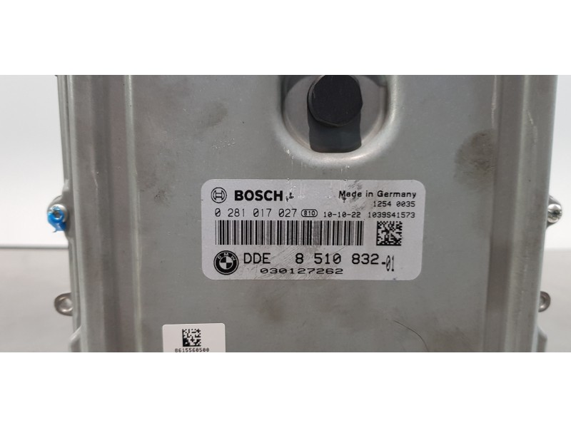 Recambio de centralita motor uce para bmw serie 3 berlina (e90) 318d referencia OEM IAM 8510832 0281017027  Recambio de centralita motor uce para bmw serie 3 berlina (e90) 318d referencia OEM IAM 8510832 0281017027