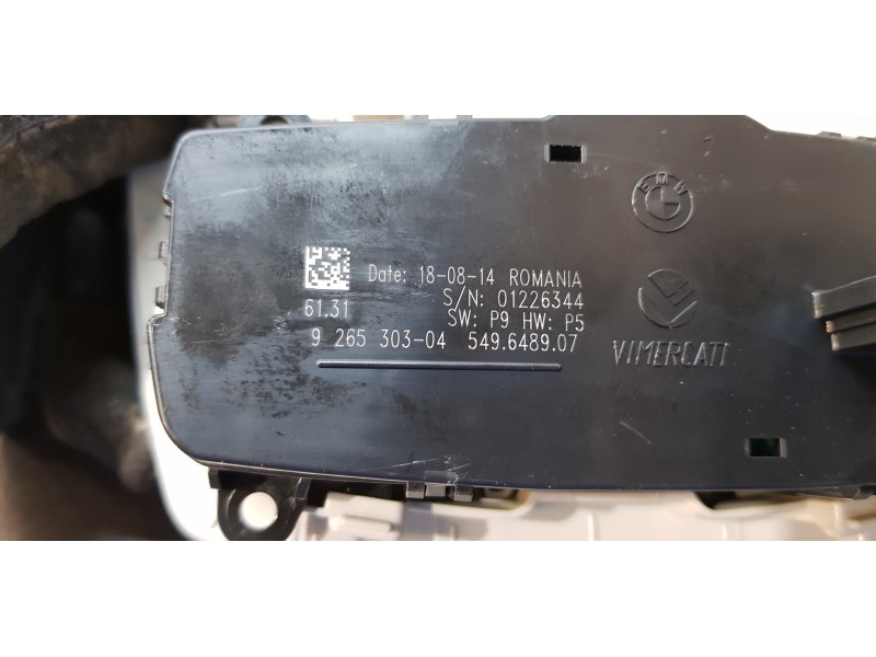 Recambio de mando luces para bmw serie 3 touring (f31) 318d referencia OEM IAM 926530304  