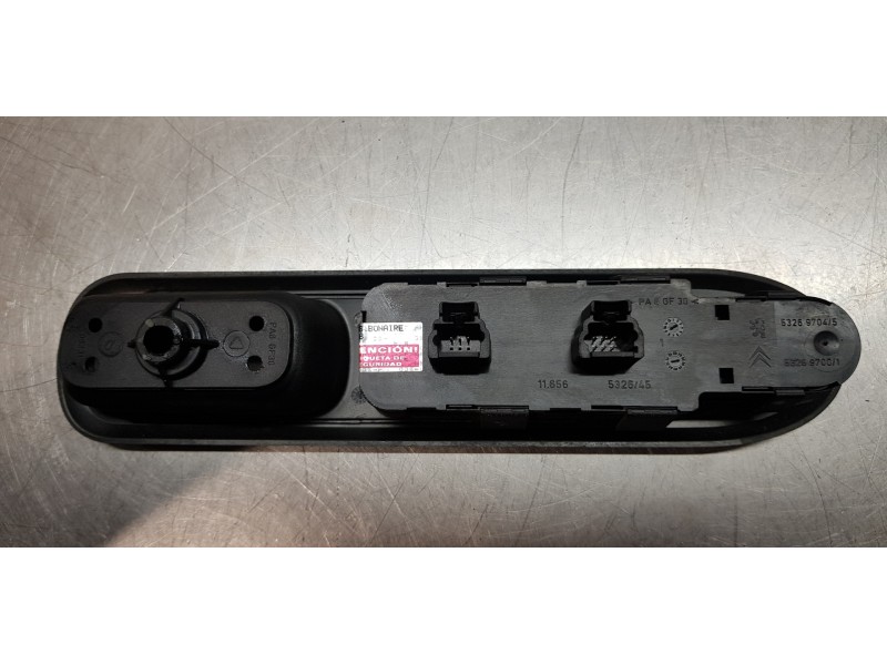 Recambio de mando elevalunas delantero izquierdo para peugeot 407 sw premium referencia OEM IAM 96468704XT   Recambio de mando elevalunas delantero izquierdo para peugeot 407 sw premium referencia OEM IAM 96468704XT