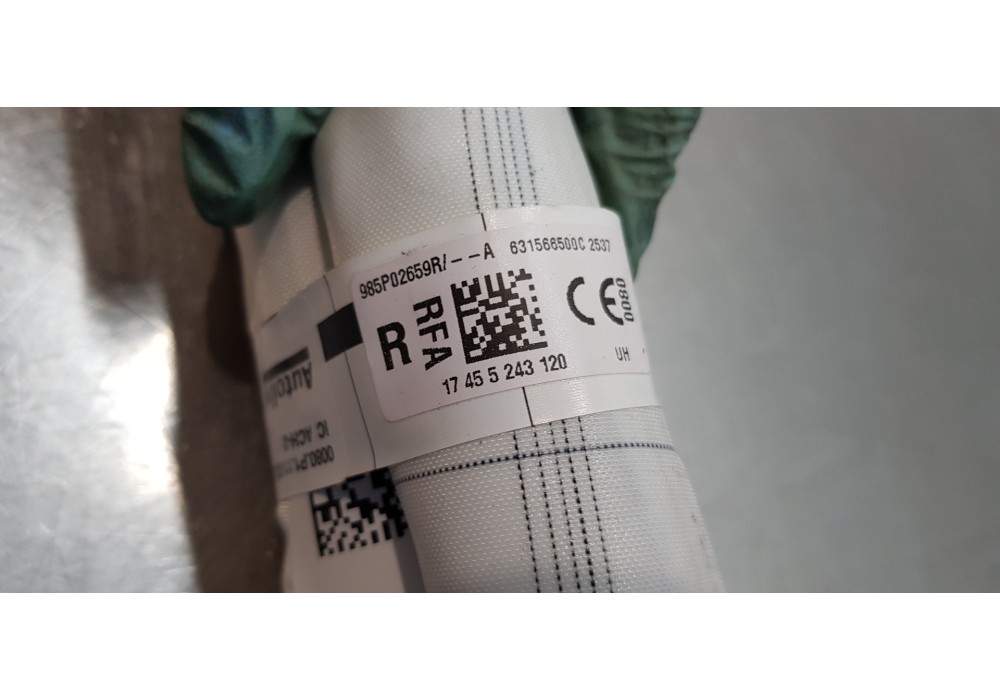 Recambio de airbag cortina delantero derecho para renault scenic iv edition one referencia OEM IAM 985P02659R  