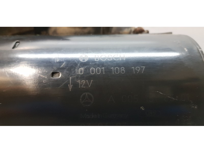 Recambio de motor arranque para mercedes clase e (w211) berlina e 320 (211.065) referencia OEM IAM A0051516501  