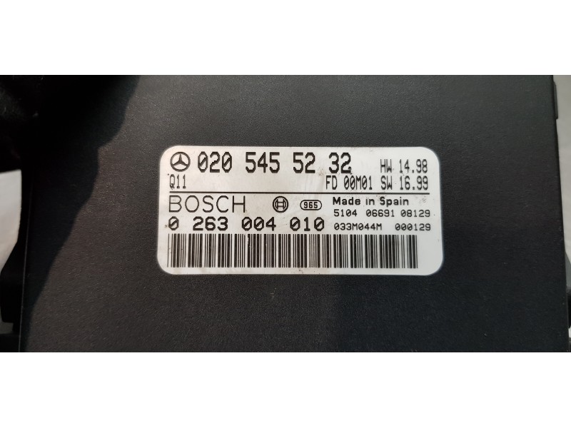 Recambio de centralita cambio automatico para mercedes clase s (w220) berlina 430 (220.070) referencia OEM IAM 0205455232 026300 Recambio de centralita cambio automatico para mercedes clase s (w220) berlina 430 (220.070) referencia OEM IAM 0205455232 026300
