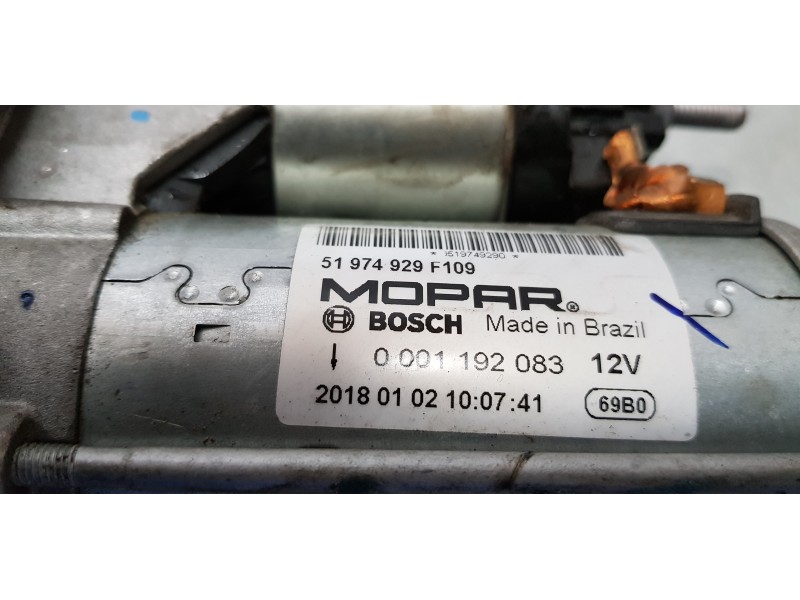 Recambio de motor arranque para fiat nuova 500 (150) pop referencia OEM IAM 51974929F109   Recambio de motor arranque para fiat nuova 500 (150) pop referencia OEM IAM 51974929F109