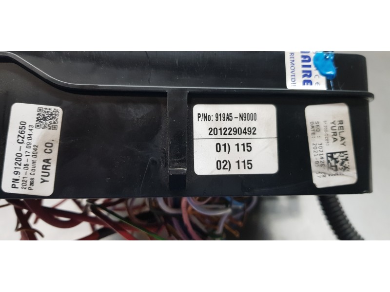 Recambio de caja reles / fusibles para hyundai tucson hybrid referencia OEM IAM 91200CZ650  