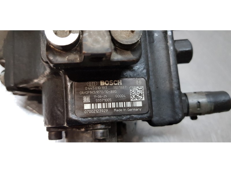 Recambio de bomba inyeccion para opel astra j lim. cosmo referencia OEM IAM 55571005   Recambio de bomba inyeccion para opel astra j lim. cosmo referencia OEM IAM 55571005