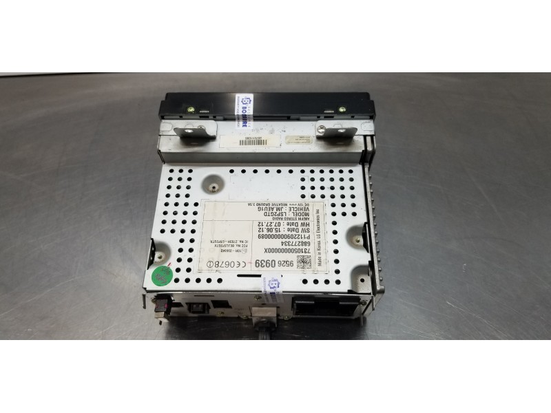 Recambio de pantalla multifuncion para chevrolet cruze lt referencia OEM IAM 95260939  