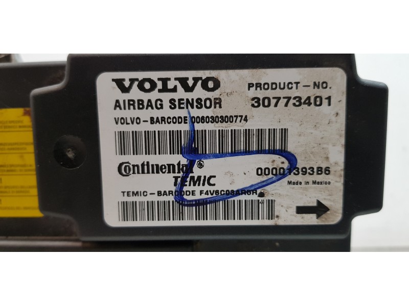 Recambio de centralita airbag para volvo v50 familiar 2.0 d kinetic referencia OEM IAM 30773401  