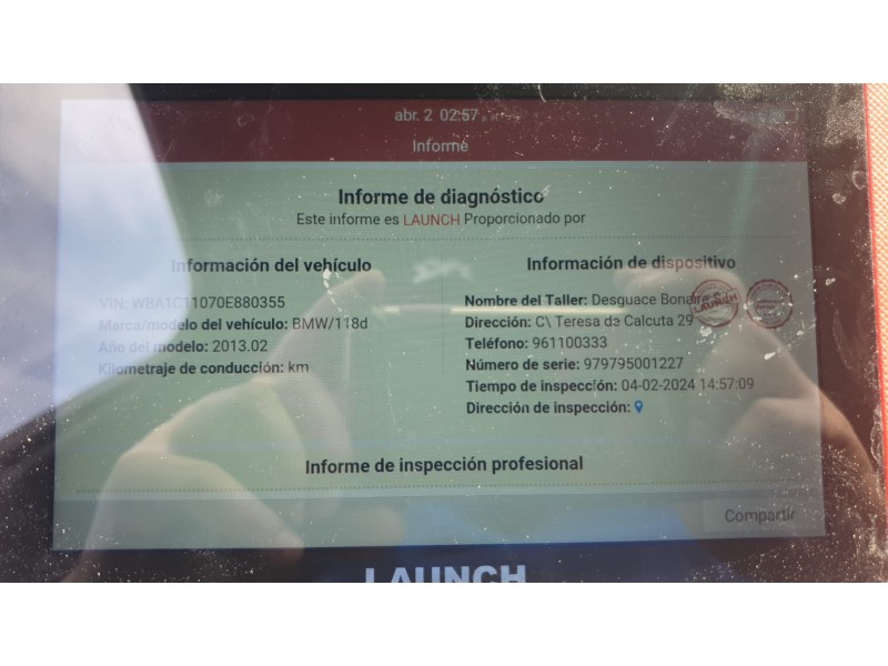 Recambio de caja cambios para bmw serie 1 lim. (f20) 118d xdrive referencia OEM IAM 23008610983 GS617DG 23008607320