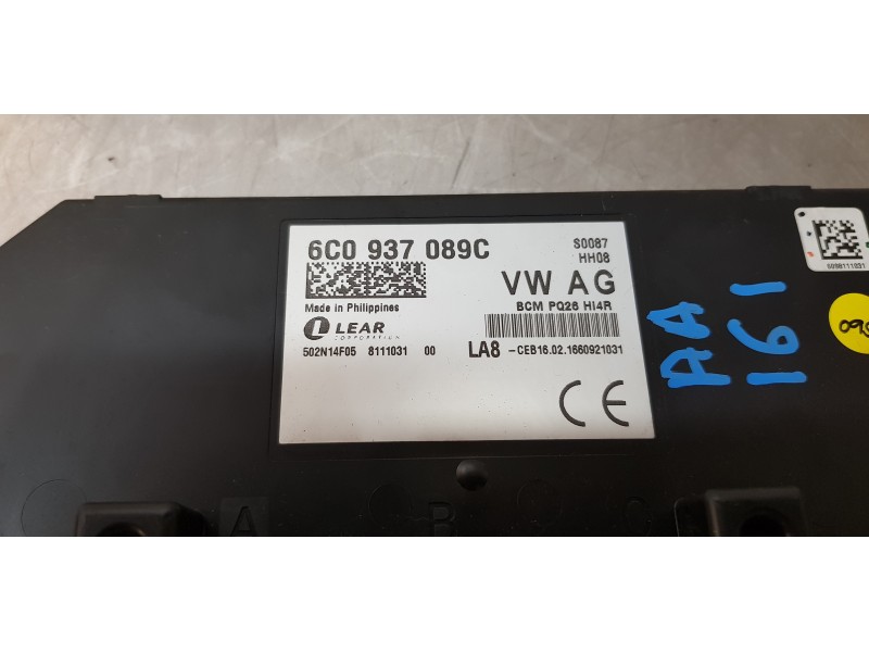 Recambio de modulo electronico para skoda rapid active referencia OEM IAM 6C0937089C   Recambio de modulo electronico para skoda rapid active referencia OEM IAM 6C0937089C