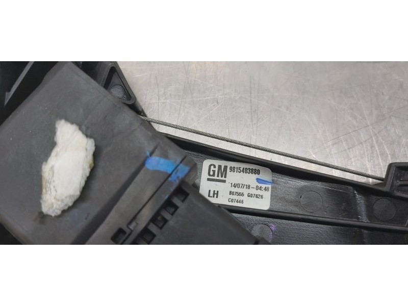 Recambio de elevalunas trasero izquierdo para opel grandland x excellence referencia OEM IAM 3646826   Recambio de elevalunas trasero izquierdo para opel grandland x excellence referencia OEM IAM 3646826