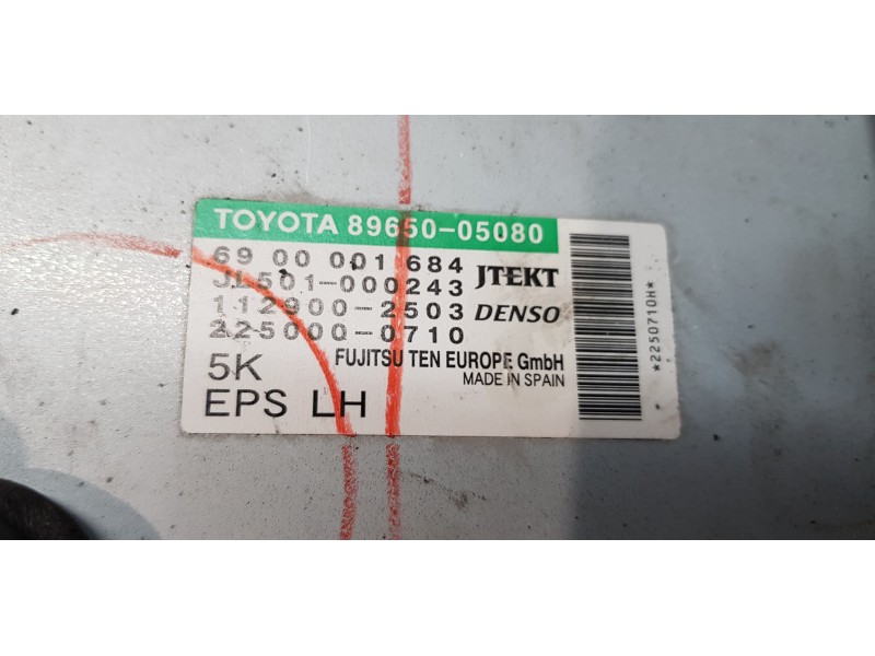 Recambio de modulo electronico para toyota avensis (t27) advance referencia OEM IAM 8965005080   Recambio de modulo electronico para toyota avensis (t27) advance referencia OEM IAM 8965005080