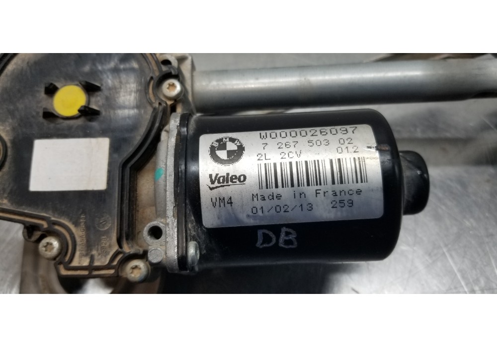 Recambio de motor limpia delantero para bmw serie 1 lim. (f20) 118d xdrive referencia OEM IAM 61617239510 7267503 