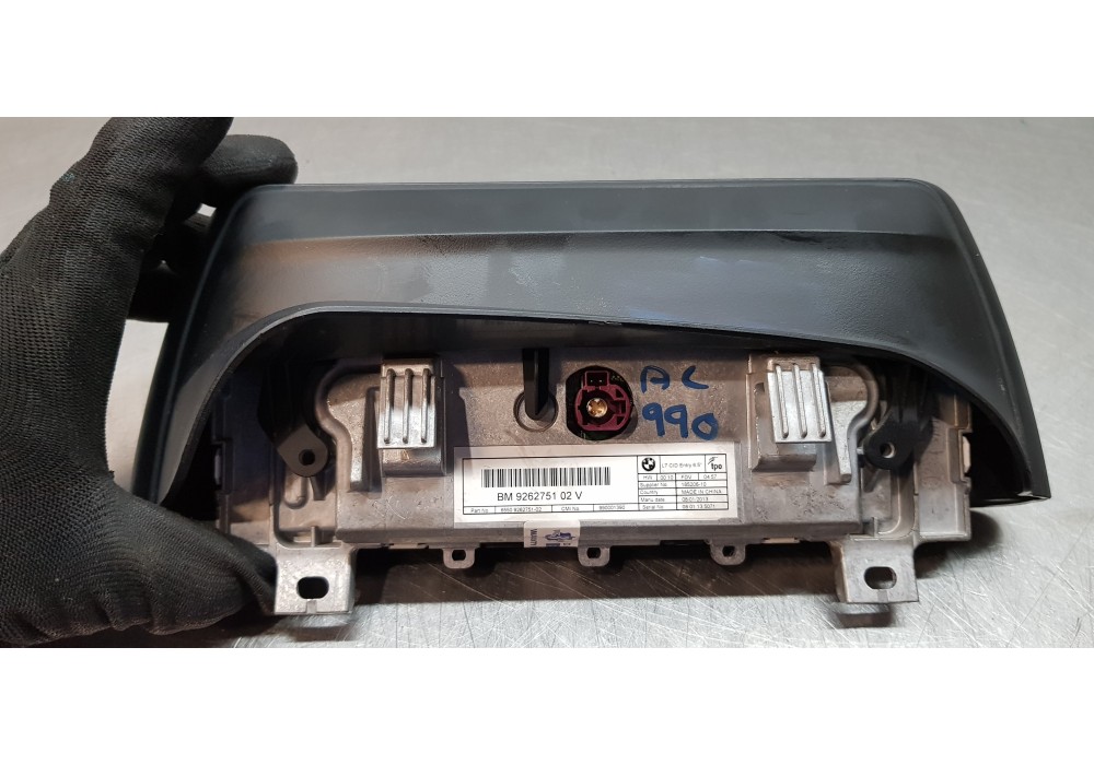 Recambio de pantalla multifuncion para bmw serie 1 lim. (f20) 118d xdrive referencia OEM IAM 65509262751 9262751 