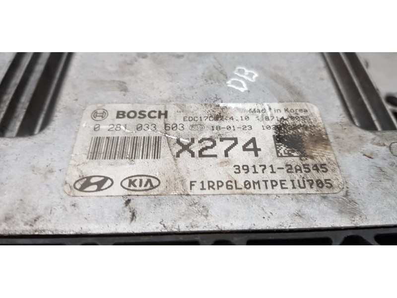 Recambio de centralita motor uce para kia carens ( ) business referencia OEM IAM 391712A545  