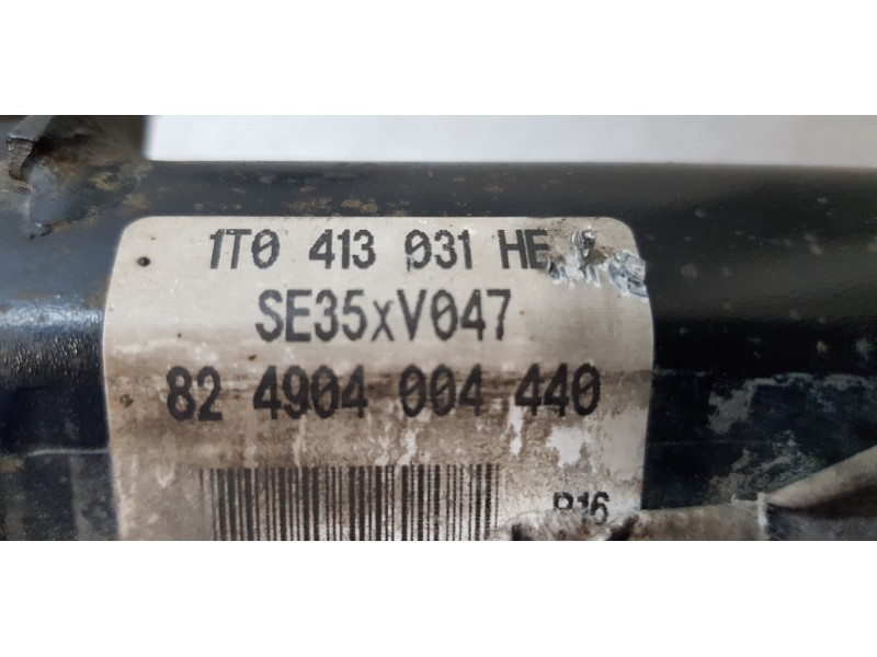 Recambio de amortiguador delantero izquierdo para seat leon (1p1) reference referencia OEM IAM 1T0413031HE  