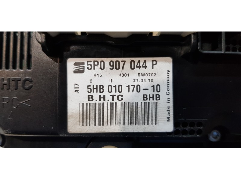 Recambio de mando climatizador para seat leon (1p1) reference referencia OEM IAM 5P0907044P  