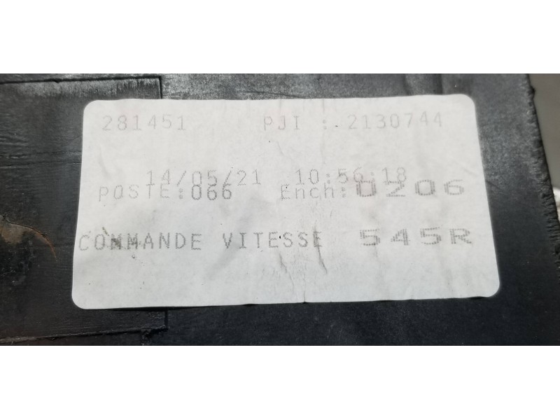 Recambio de palanca cambio para renault kangoo profesional referencia OEM IAM 341085545R  