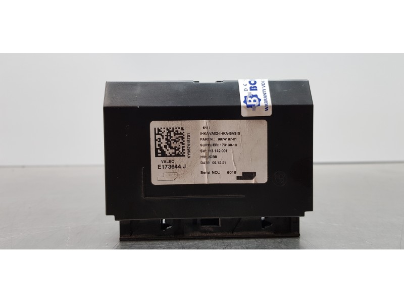 Recambio de centralita aire acondicionado para mini mini 5-trg. (f55) one referencia OEM IAM 64119874187 64119874187 9874187